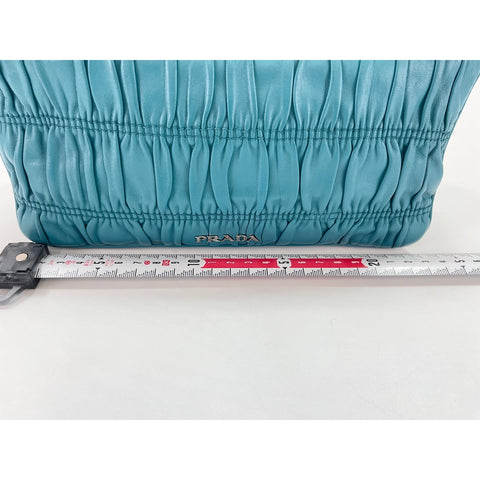 PRADA Shoulder Bag blue WS34064