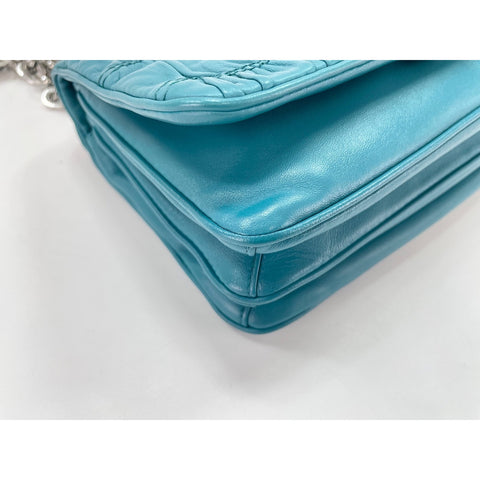 PRADA Shoulder Bag blue WS34064