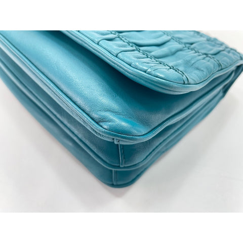 PRADA Shoulder Bag blue WS34064