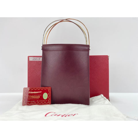 CARTIER Trinity Handbag wine-red WS34066