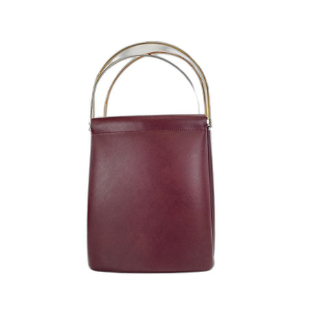 CARTIER Trinity Handbag wine-red WS34066