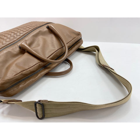 BOTTEGAVENETA INTRECCIATO Shoulder Bag Brown WS34069