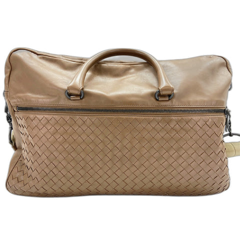BOTTEGAVENETA INTRECCIATO Shoulder Bag Brown WS34069