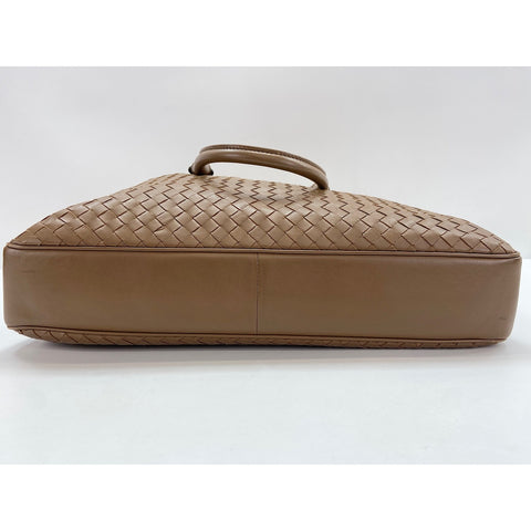 BOTTEGAVENETA INTRECCIATO Shoulder Bag Brown WS34069