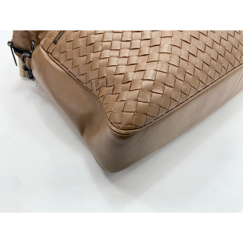 BOTTEGAVENETA INTRECCIATO Shoulder Bag Brown WS34069