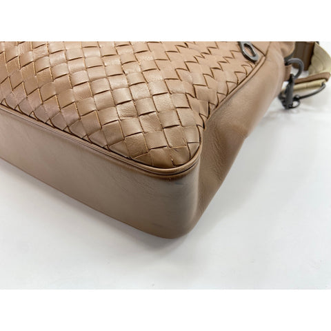 BOTTEGAVENETA INTRECCIATO Shoulder Bag Brown WS34069