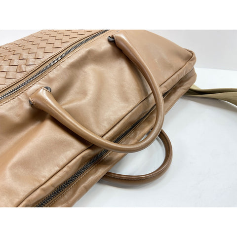 BOTTEGAVENETA INTRECCIATO Shoulder Bag Brown WS34069