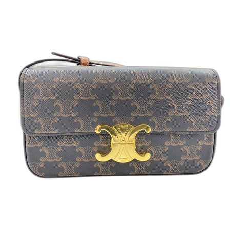 CELINE Claude Shoulder Bag black WS34071