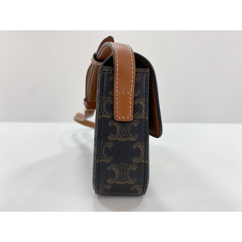 CELINE Claude Shoulder Bag black WS34071