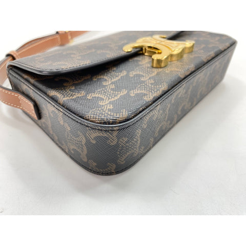 CELINE Claude Shoulder Bag black WS34071