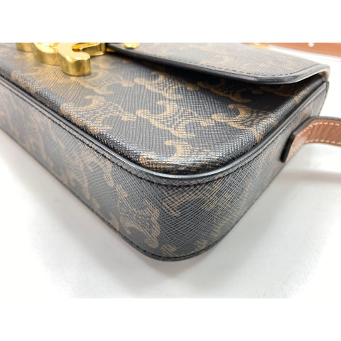CELINE Claude Shoulder Bag black WS34071