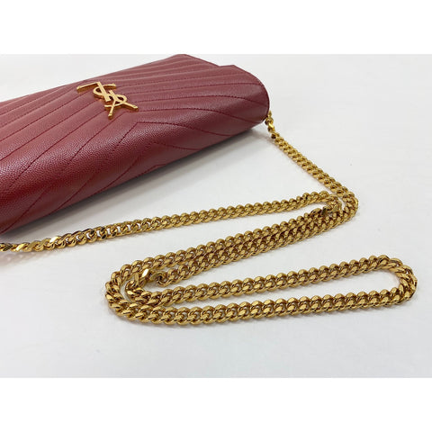 SAINT LAURENT PARIS Shoulder Bag Red WS34072