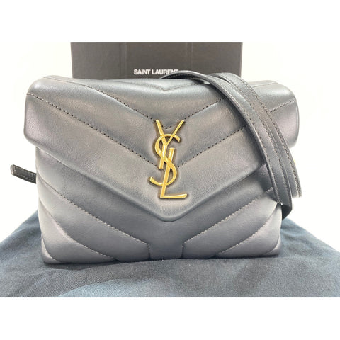 SAINT LAURENT PARIS lulu toy bag Shoulder Bag gray WS34073