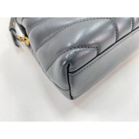 SAINT LAURENT PARIS lulu toy bag Shoulder Bag gray WS34073