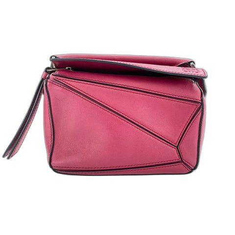 LOEWE Mini puzzle bag Shoulder Bag pink WS34074