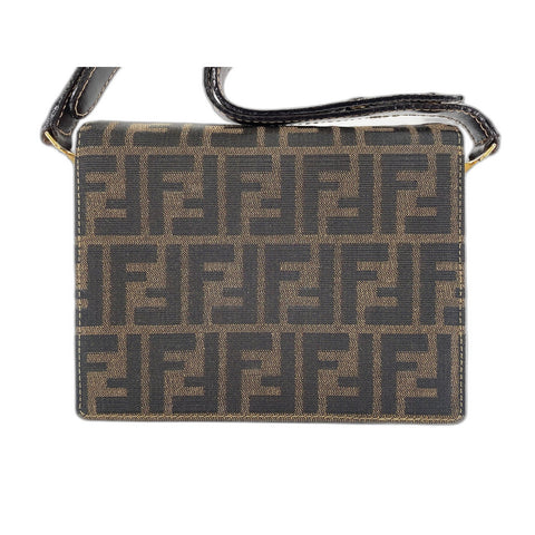 FENDI Shoulder Bag Brown WS34077