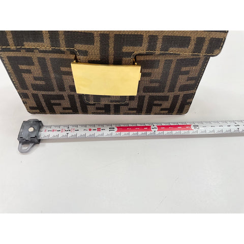 FENDI Shoulder Bag Brown WS34077