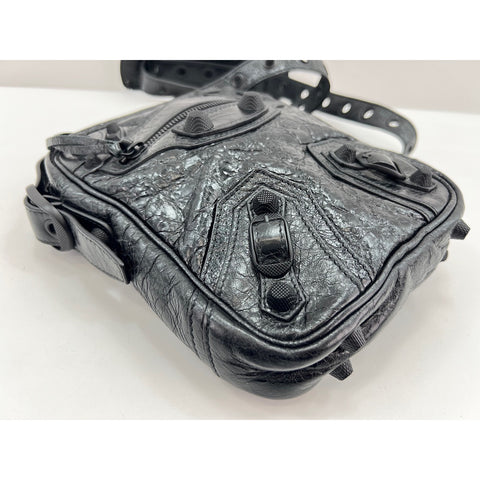 BALENCIAGA le cagoule Shoulder Bag black WS34078