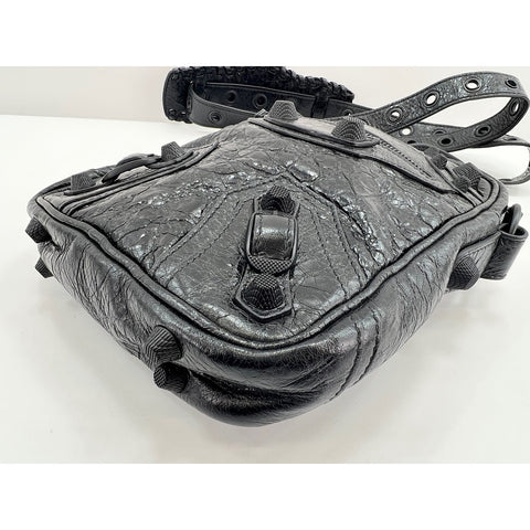 BALENCIAGA le cagoule Shoulder Bag black WS34078