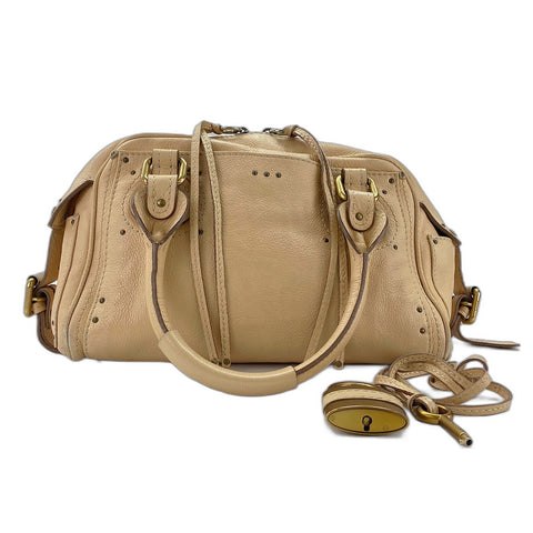 Chloe Paddington Handbag beige WS34080