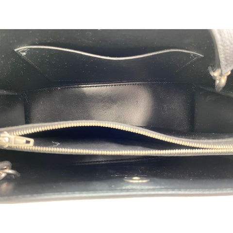 BALENCIAGA Hour glass Shoulder Bag black WS34082