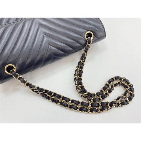 CHANEL Shoulder Bag black WS34086