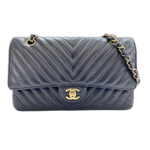 CHANEL Shoulder Bag black WS34086