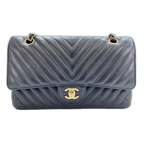 CHANEL Shoulder Bag black WS34086