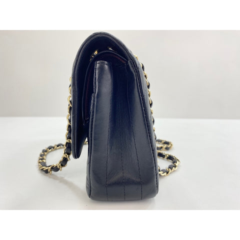 CHANEL Shoulder Bag black WS34086