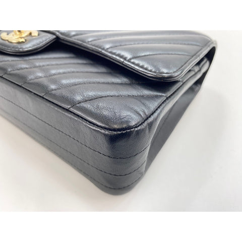 CHANEL Shoulder Bag black WS34086