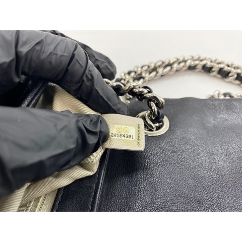 CHANEL Matelasse Shoulder Bag black WS34088