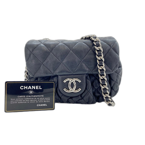 CHANEL Matelasse Shoulder Bag black WS34088