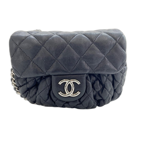 CHANEL Matelasse Shoulder Bag black WS34088
