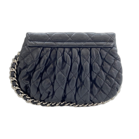 CHANEL Matelasse Shoulder Bag black WS34088
