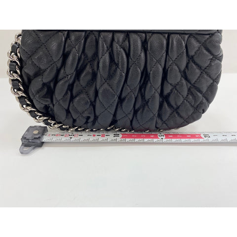 CHANEL Matelasse Shoulder Bag black WS34088