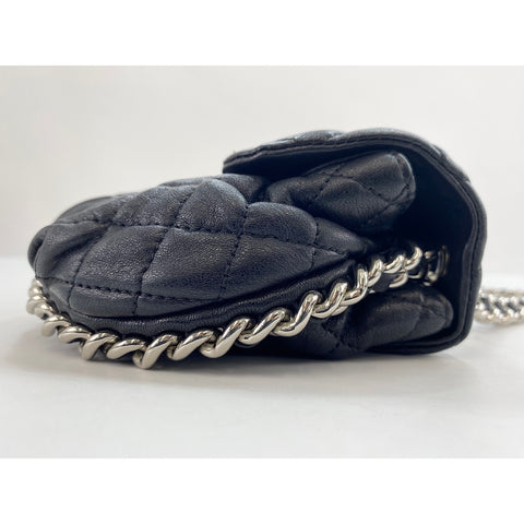 CHANEL Matelasse Shoulder Bag black WS34088