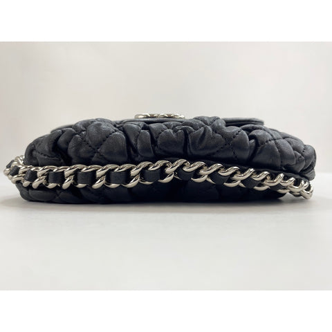 CHANEL Matelasse Shoulder Bag black WS34088