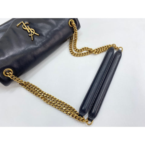 SAINT LAURENT PARIS Calypso Shoulder Bag black WS34092