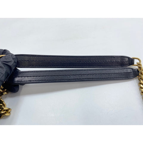 SAINT LAURENT PARIS Calypso Shoulder Bag black WS34092