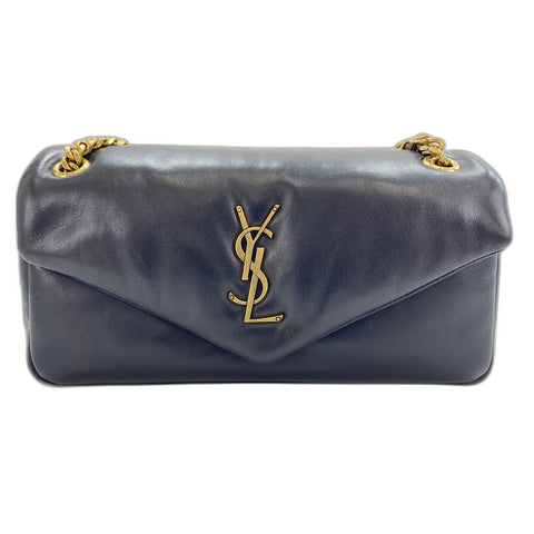 SAINT LAURENT PARIS Calypso Shoulder Bag black WS34092