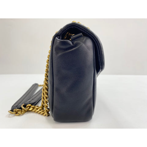 SAINT LAURENT PARIS Calypso Shoulder Bag black WS34092