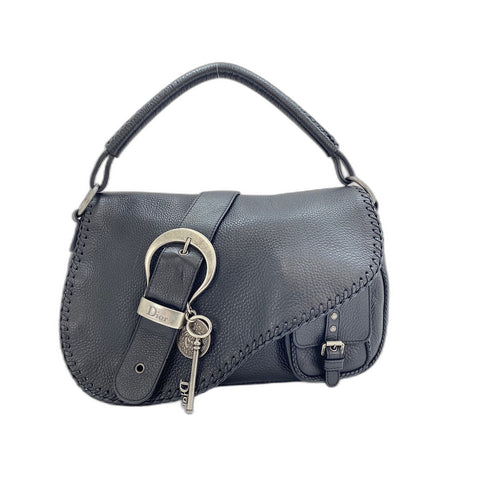 Christian Dior Gaucho Shoulder Bag black WS34093