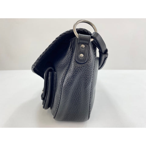 Christian Dior Gaucho Shoulder Bag black WS34093