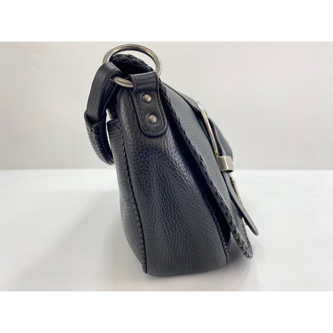 Christian Dior Gaucho Shoulder Bag black WS34093