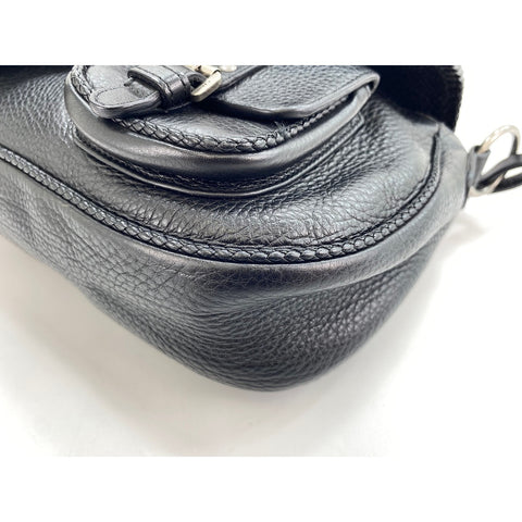 Christian Dior Gaucho Shoulder Bag black WS34093