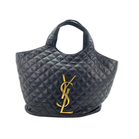 SAINT LAURENT PARIS Ikar Maxi Tote Bag black WS34100