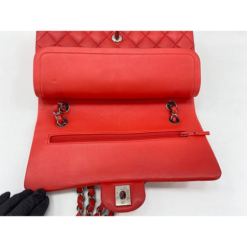 CHANEL Matelasse Shoulder Bag Red WS34101