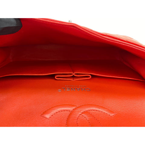 CHANEL Matelasse Shoulder Bag Red WS34101