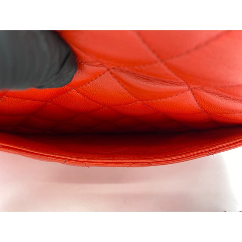 CHANEL Matelasse Shoulder Bag Red WS34101