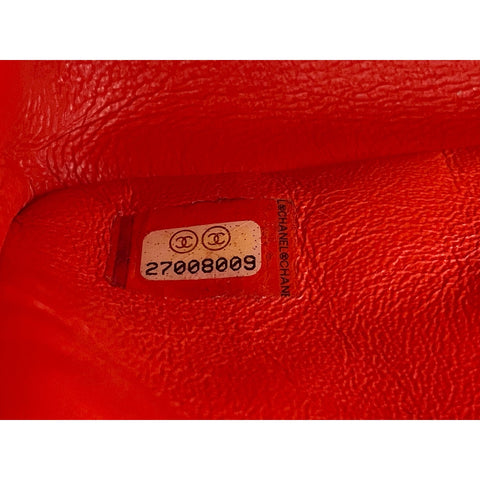 CHANEL Matelasse Shoulder Bag Red WS34101